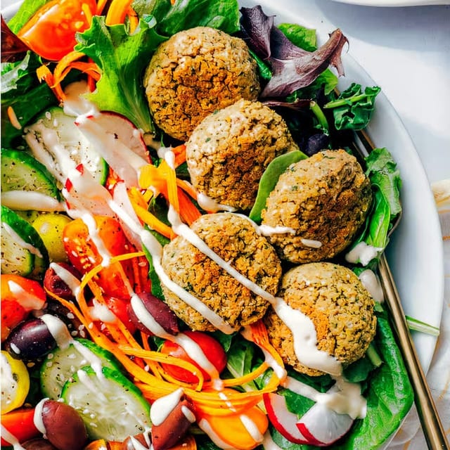 Falafel Salad.