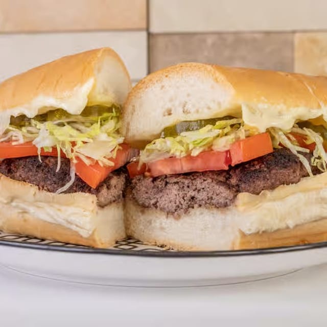 Lean Mean Cheeseburger Grinder.