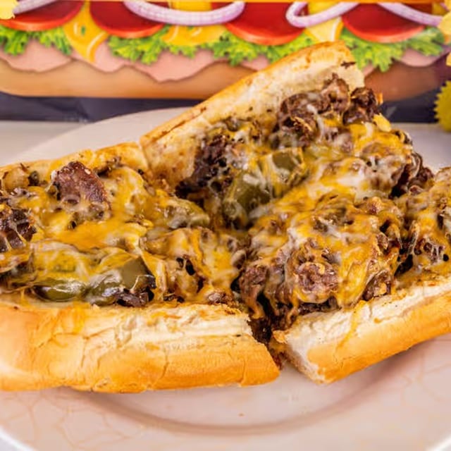 Philly Steak 'N Cheese Grinder.