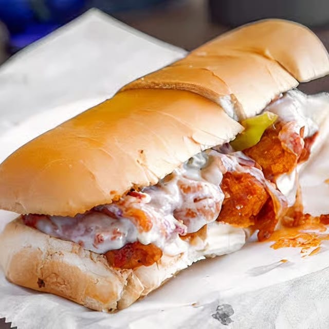 Chicken Parmesan Grinder.
