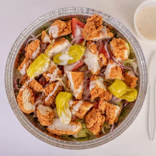 Crispy Chicken Salad.