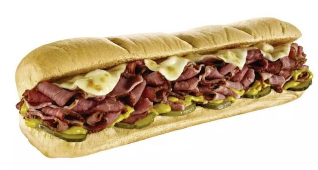 Hot Pastrami Wrap.