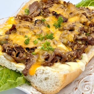 Philly Steak 'N Cheese Wrap